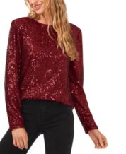 Sequin Tops Macy s