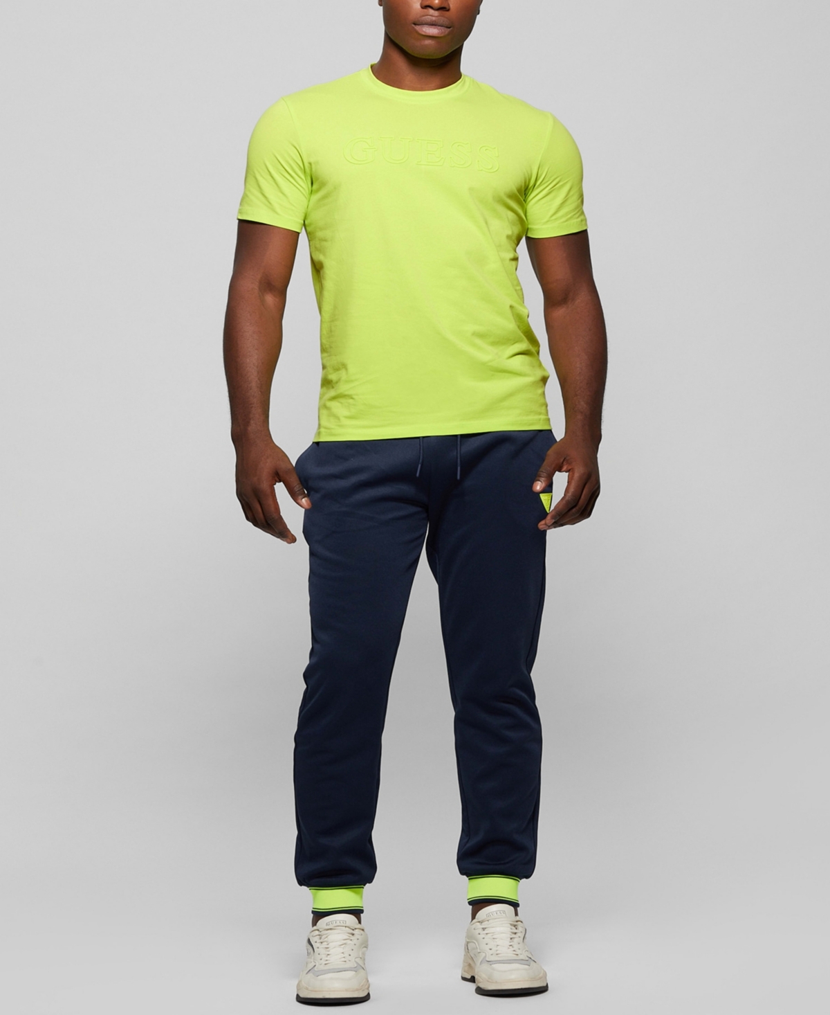 Guess Men's Stretch Logo T-shirt In Scuffy