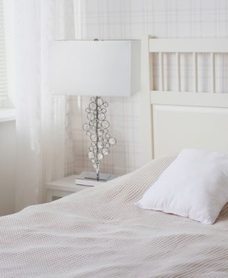 All The Rages Lalia Home Lumiluxxe 26.25" Tall Crystal Glitz And Table Lamp