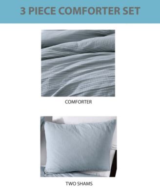 Devin Gauze 4-Pc. Comforter Sets