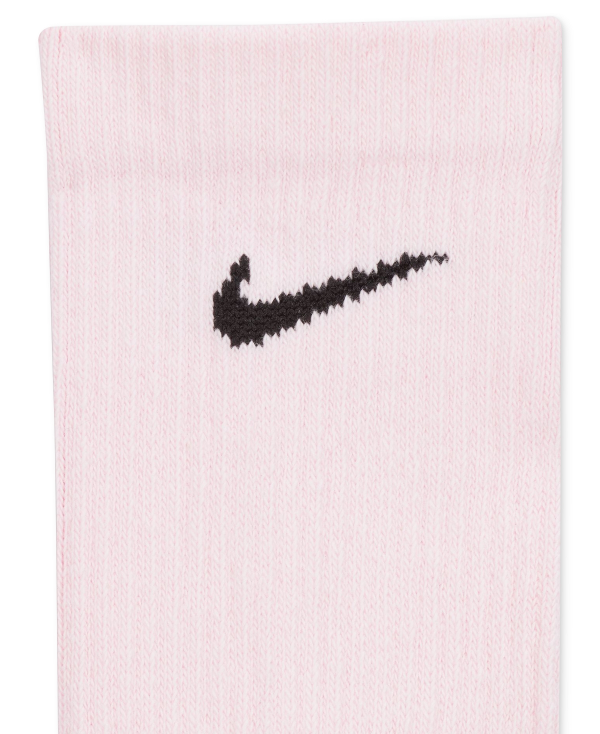 Nike Unisex Everyday Plus Cushioned Training Crew Socks (6 Pairs) -Pink