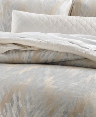 Textured Chevron 3-Pc. Comforter Set, Full/Queen, Created for Macy's