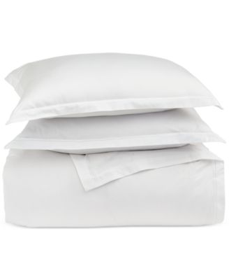 525-Thread Count Egyptian Cotton 3-Pc. Duvet Cover Set, Full/Queen, Exclusively at Macy’s