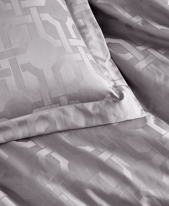 Hotel Collection Fresco Jacquard 525Thread Count Egyptian Cotton 2Pc