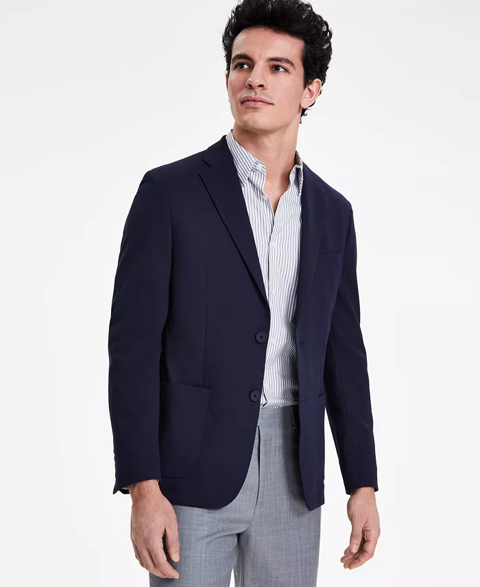 Men's Slim-Fit Knit Blazer - thumbnail 3