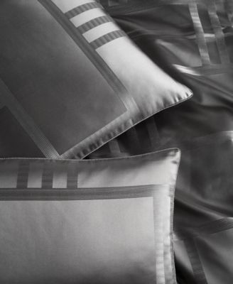 Structure Charcoal 2-Pc. Sham Set, European