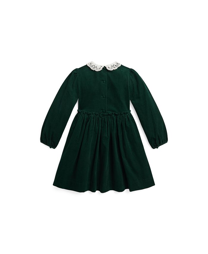Polo Ralph Lauren Toddler and Little Girls Cotton Corduroy Dress - Macy's
