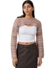 Ladies shrugs at macy's hot sale
