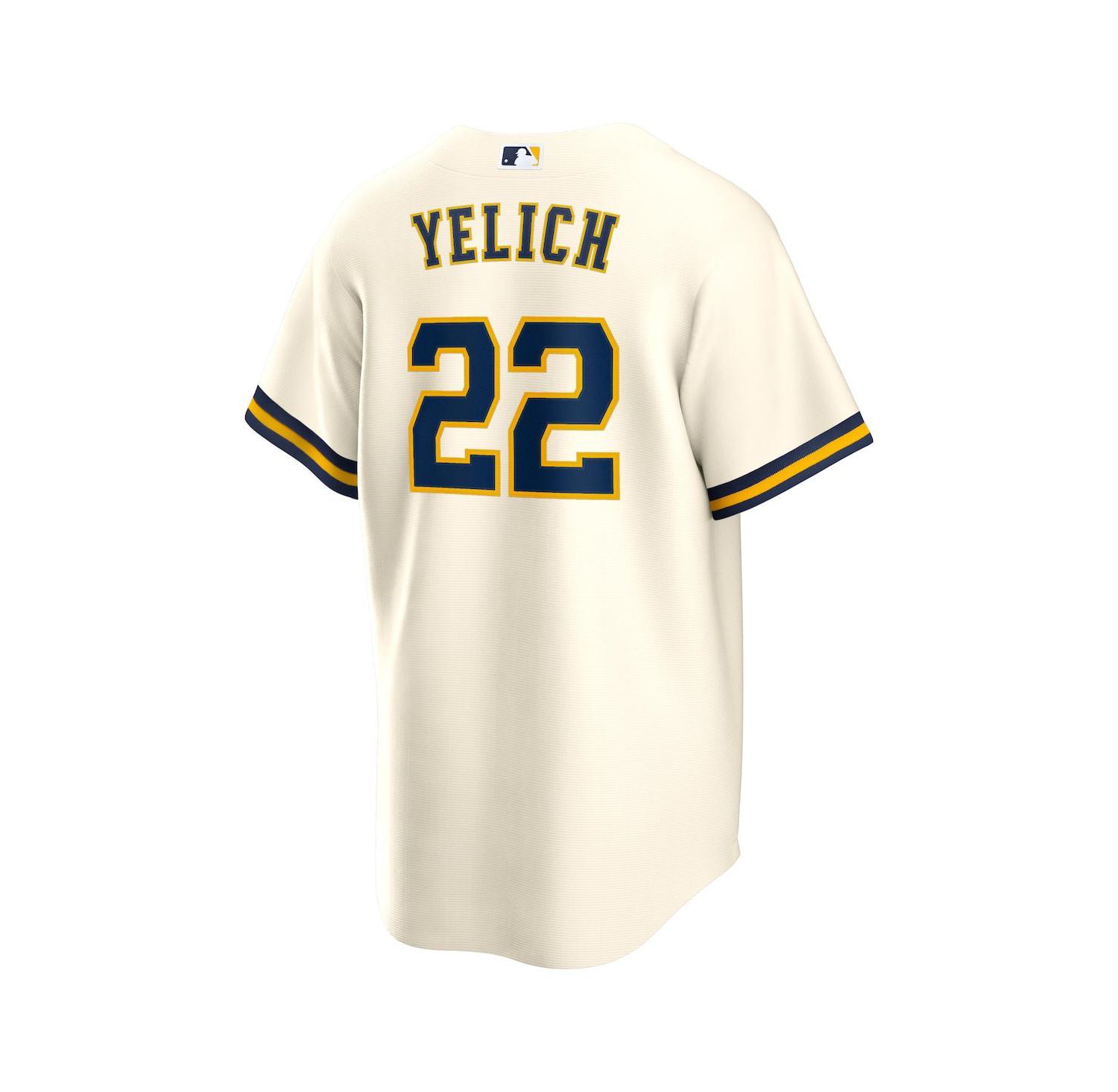 Men's Christian Yelich Milwaukee Brewers Official Player Replica Jersey