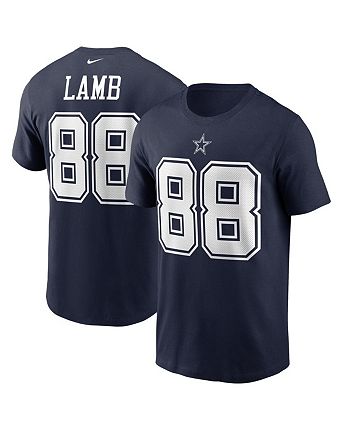 Nike - Dallas Cowboys Men's Pride Name and Number Wordmark 3.0 Player T-shirt Ceedee Lamb