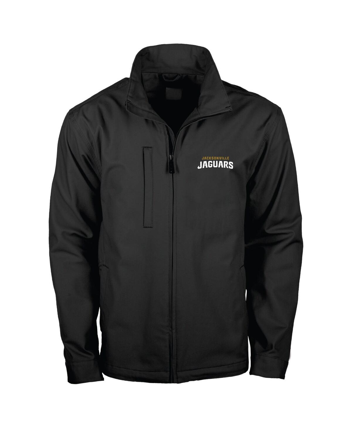 Dunbrooke Men's  Black Jacksonville Jaguars Journey Workwear Tri-blend Full-zip Jacket