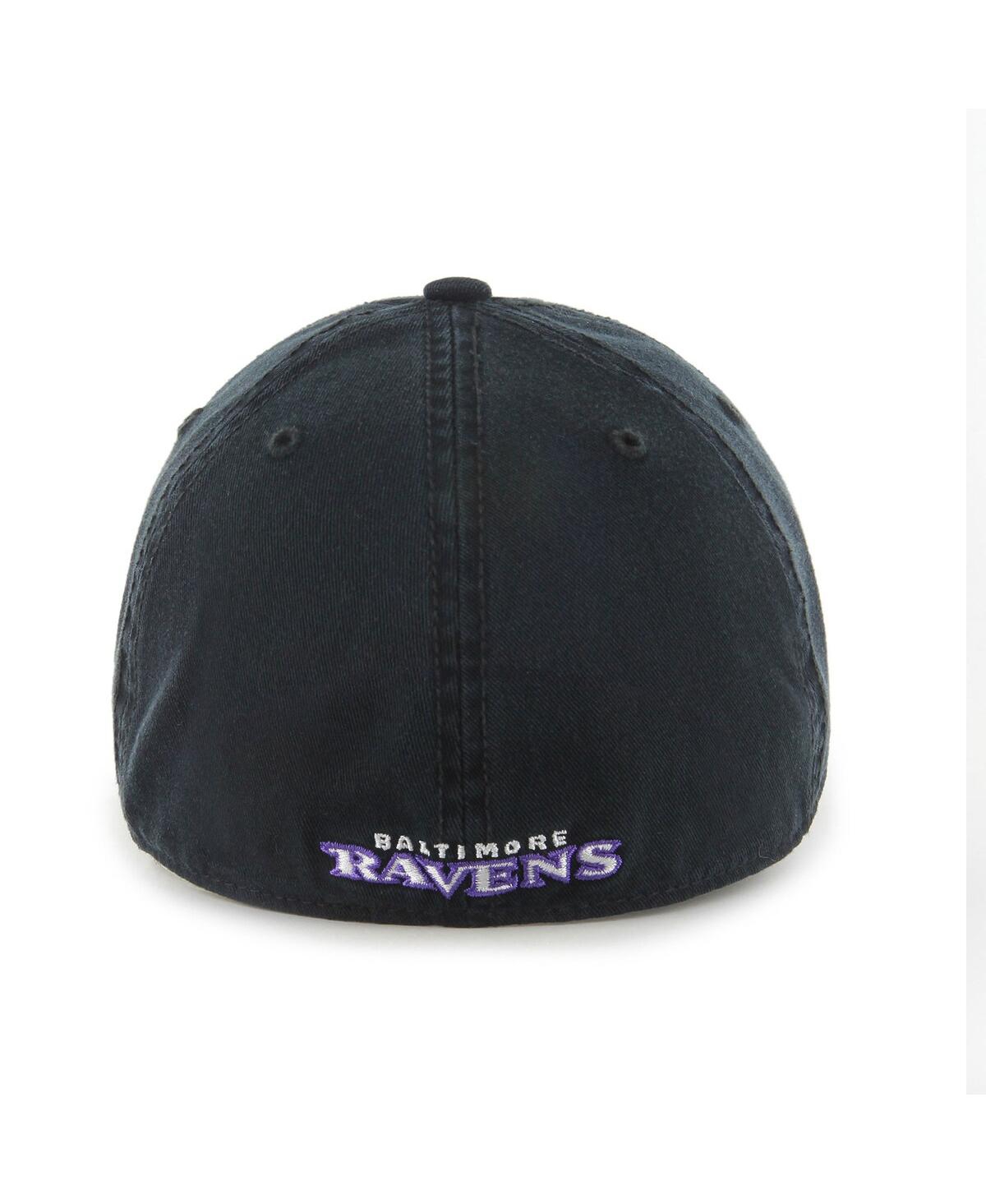 Men's '47 BrandBaltimore Ravens Franchise Logo Fitted Hat - Black