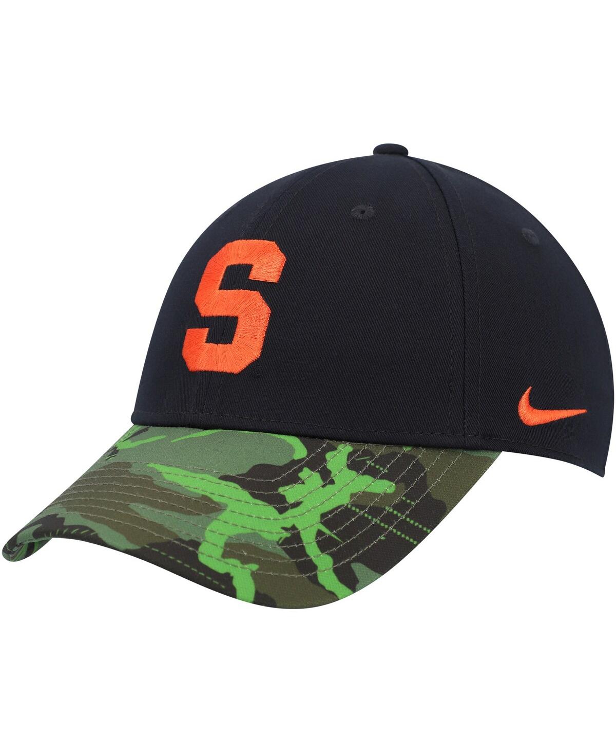 Men's Nike Camo Syracuse Orange Veterans Day 2Tone Legacy91 Adjustable Hat - Camo