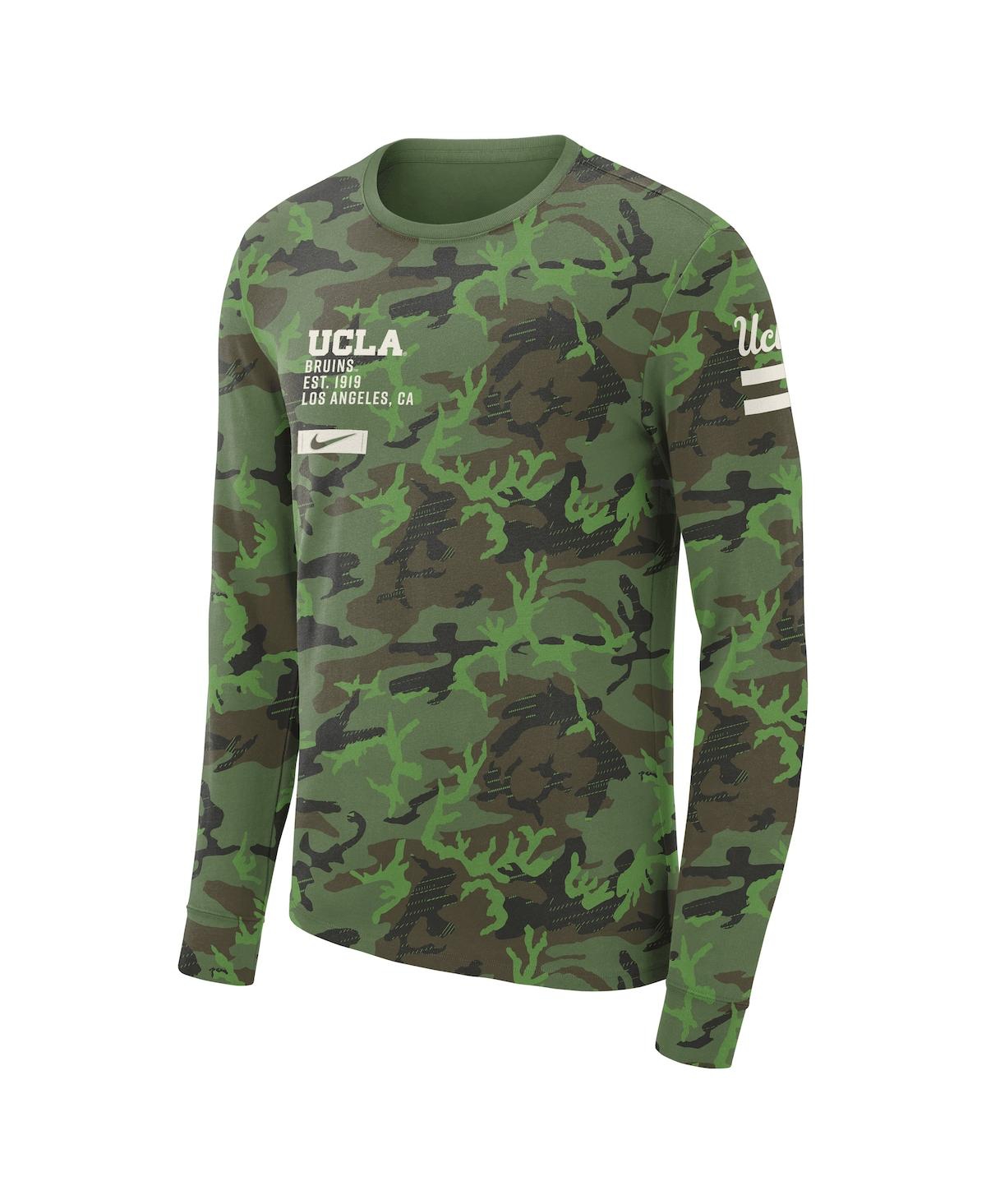 Men's NikeUcla Bruins Military-Inspired Long Sleeve T-shirt - Camo