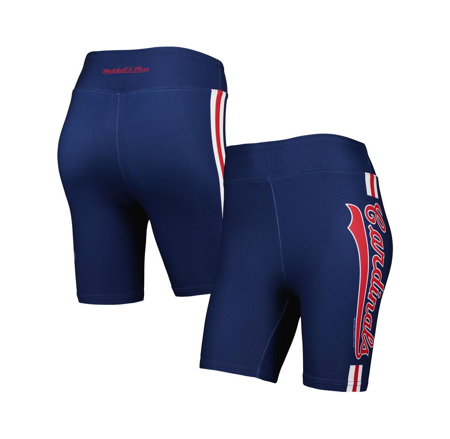 Women's Navy St. Louis Cardinals Biker Shorts