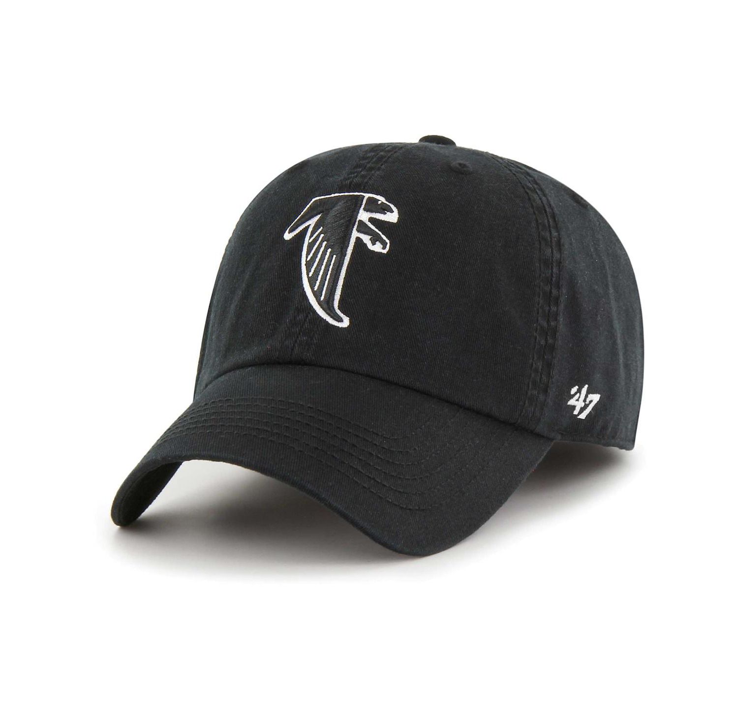Men's Black Atlanta Falcons Gridiron Classics Franchise Legacy Fitted Hat