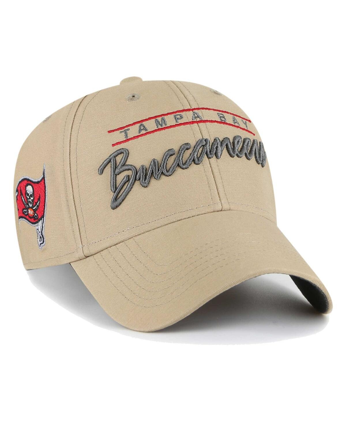 Men's '47 BrandTampa Bay Buccaneers Atwood Mvp Adjustable Hat - Khaki