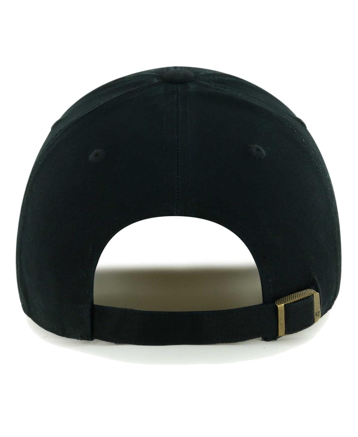 47 Brand Men's ' Black Cincinnati Bengals Fletcher Mvp Adjustable Hat In Black