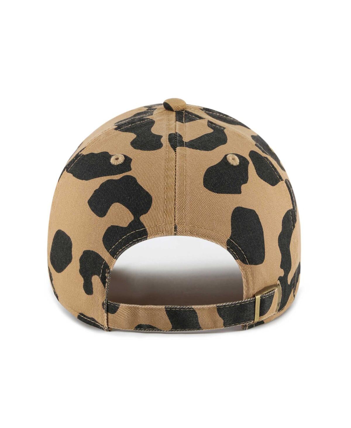 47 Brand Women's ' Tan Los Angeles Chargers Rosette Clean Up Adjustable Hat In Tan