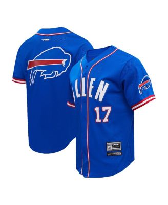 Store Buffalo Bills Josh Allen Stitched Baseball Jersey