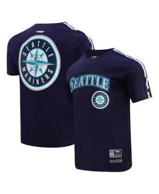 Men's Navy, Seattle Mariners Taping T-shirt