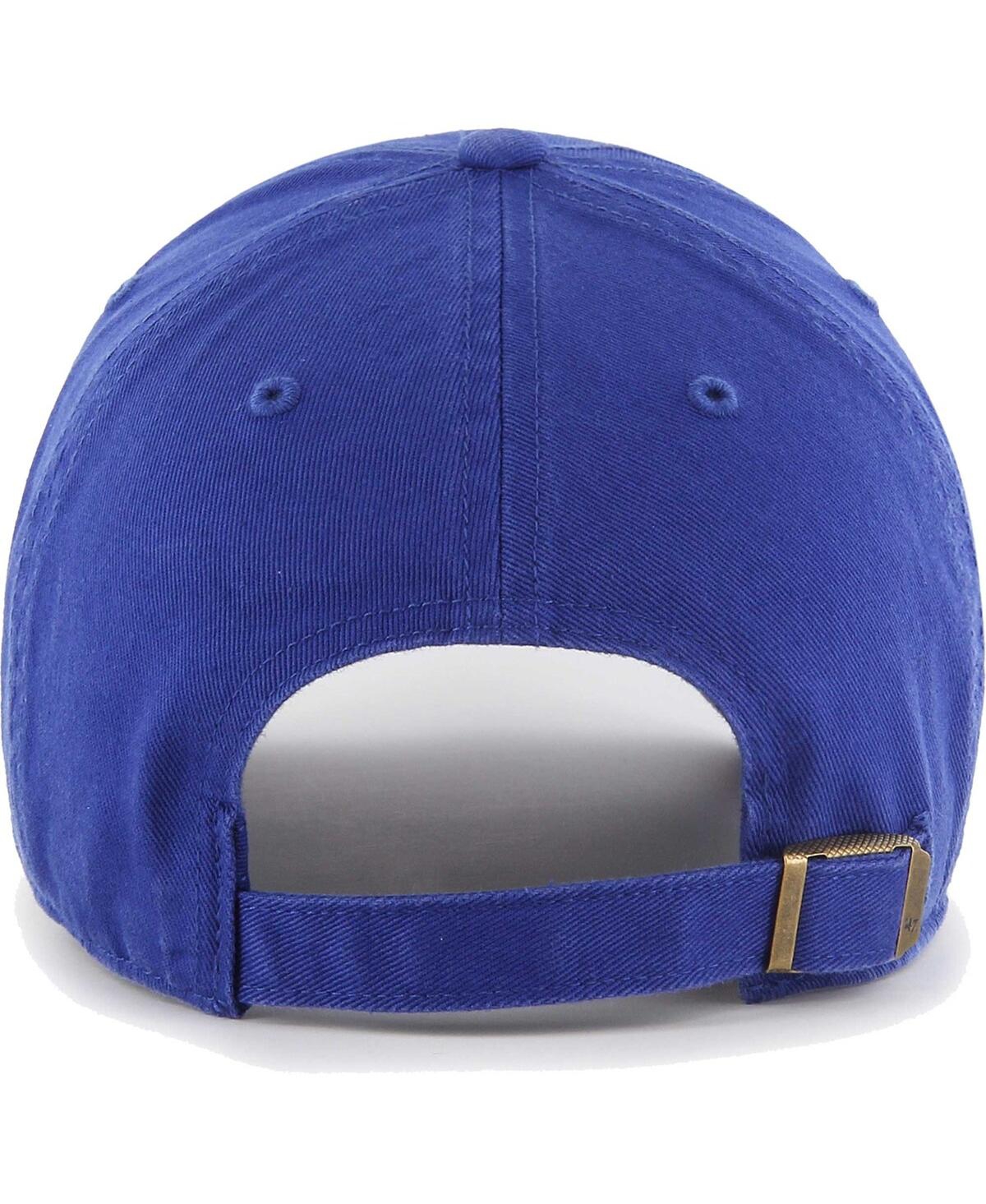 Women's '47 BrandBuffalo Bills Confetti Icon Clean Up Adjustable Hat - Royal