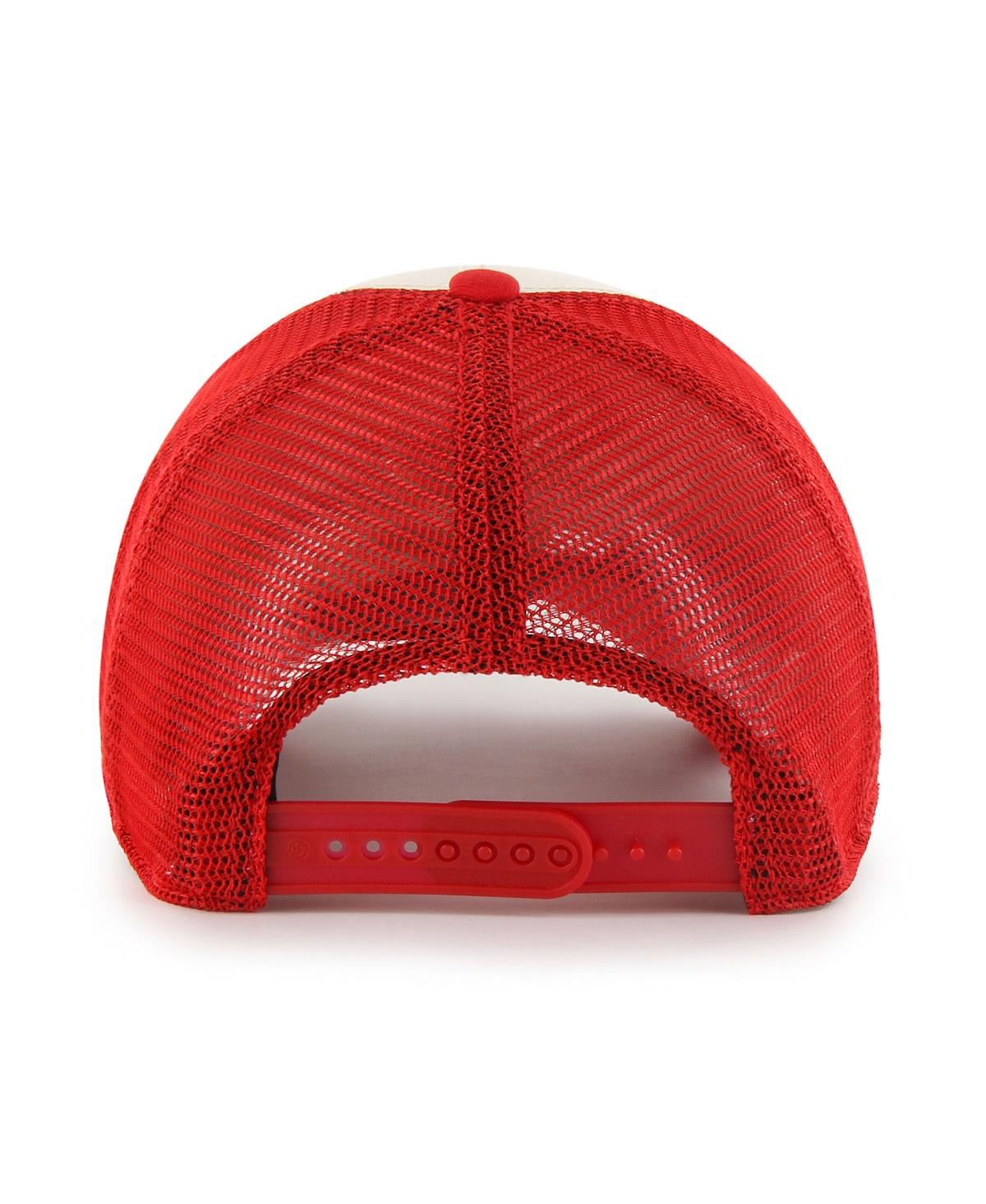 47 Brand Men's ' Red St. Louis Cardinals Breakout Mvp Trucker Adjustable Hat In Red