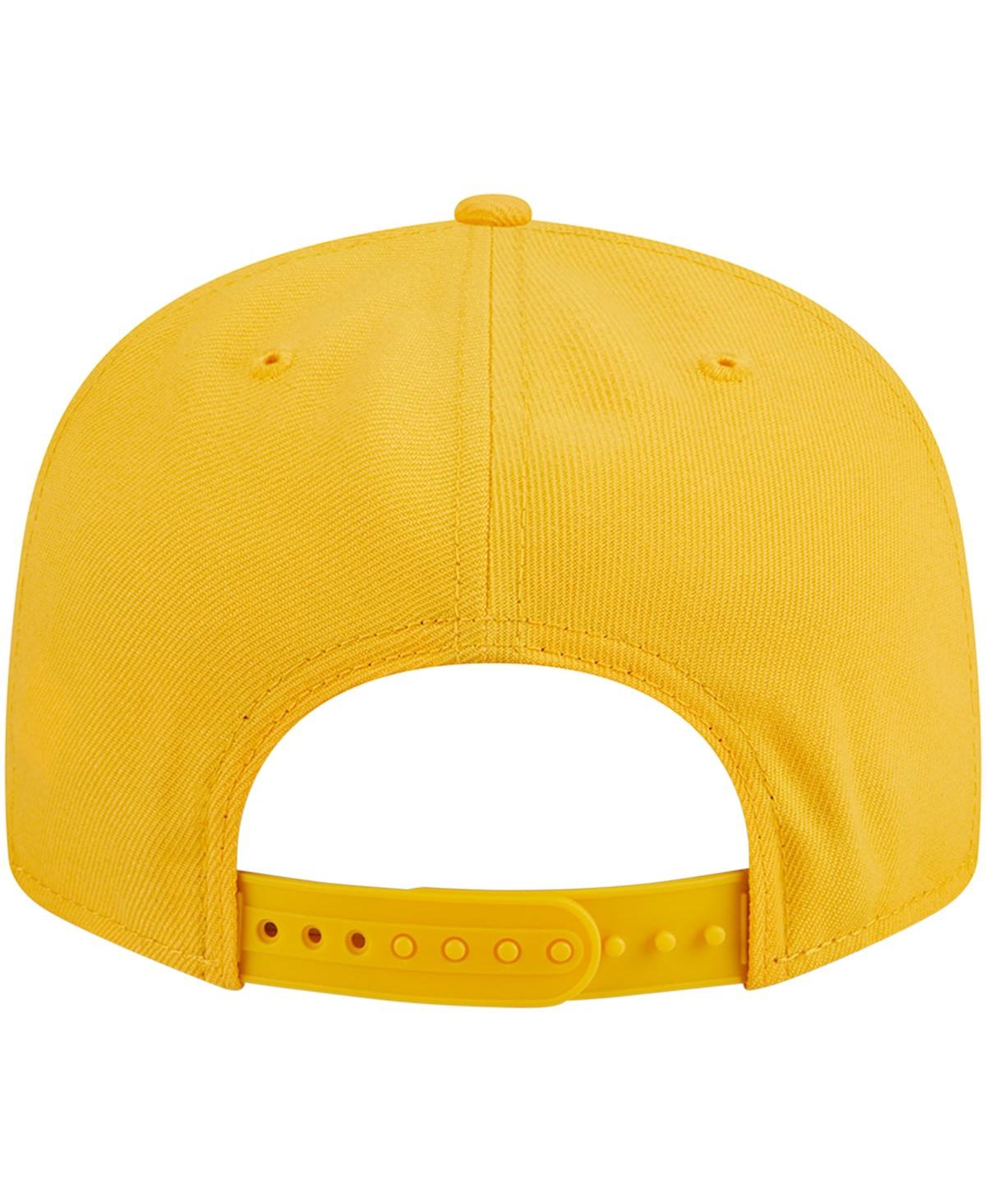 Shop New Era Men's  Gold Los Angeles Rams Color Pack 9fifty Snapback Hat