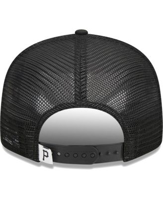 Men's Black Pittsburgh Pirates Trucker 9FIFTY Snapback Hat