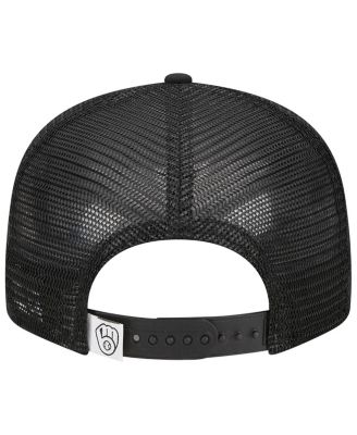 Men's Black Milwaukee Brewers Trucker 9FIFTY Snapback Hat