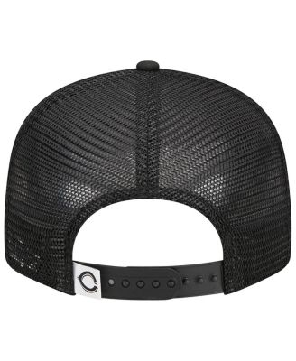 Men's Black Cincinnati Reds Trucker 9FIFTY Snapback Hat