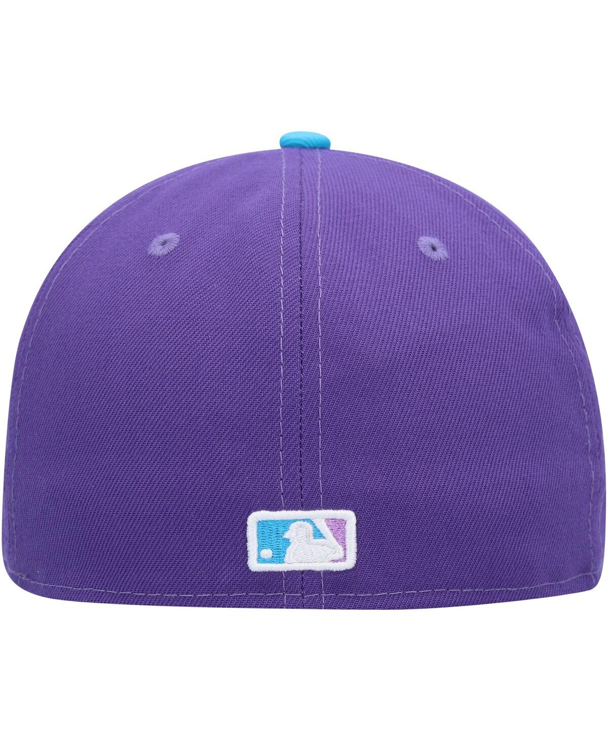 Shop New Era Men's  Purple San Francisco Giants Vice 59fifty Fitted Hat