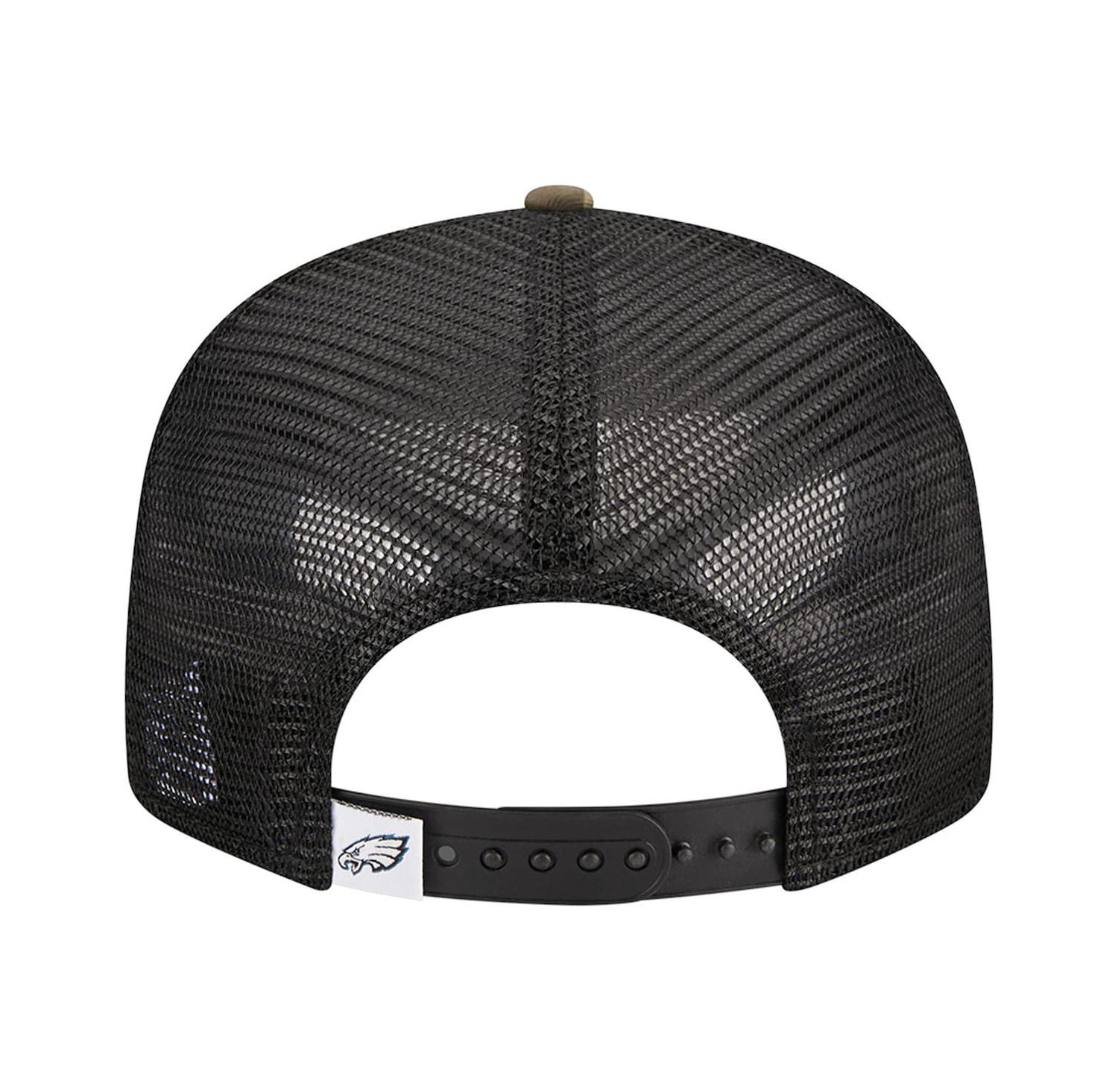 Men's Camo Philadelphia Eagles Main Trucker 9FIFTY Snapback Hat