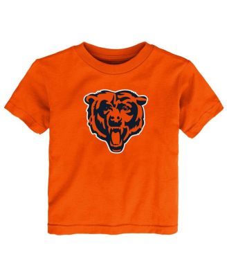 Men's Nike Orange Chicago Bears Primary Logo T-Shirt