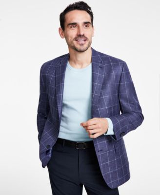 Michael Kors - Men's Classic-Fit Plaid Sport Coat