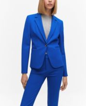 Macys blue blazer on sale
