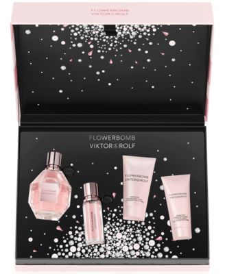 Viktor & Rolf 4-Pc. Flowerbomb Eau De Parfum Luxury Gift Set - Macy's