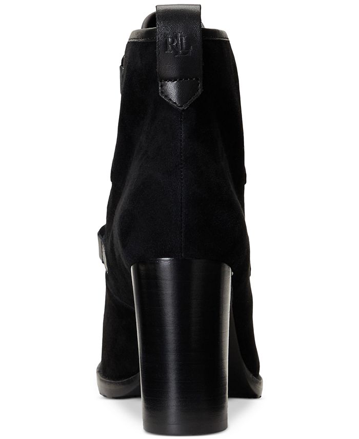 Lauren Ralph Lauren Women's Mabel LaceUp Dress Booties Macy's
