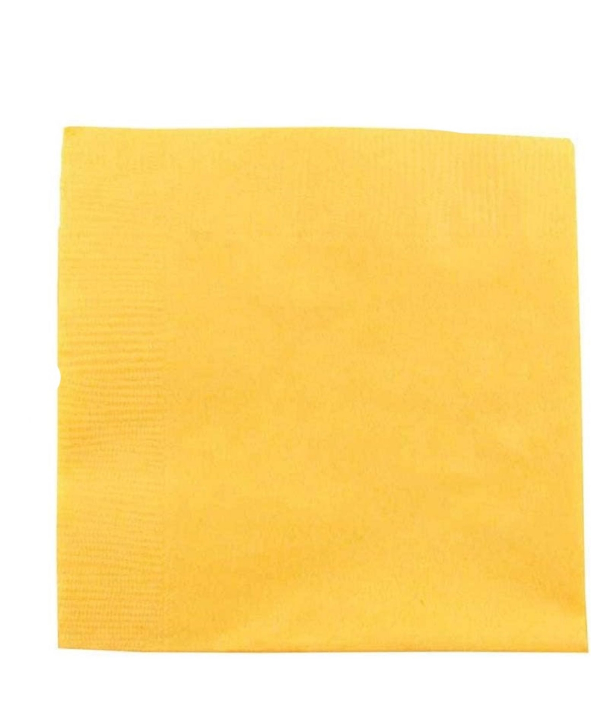 Shop Jam Paper Small Beverage Napkins In Yellow