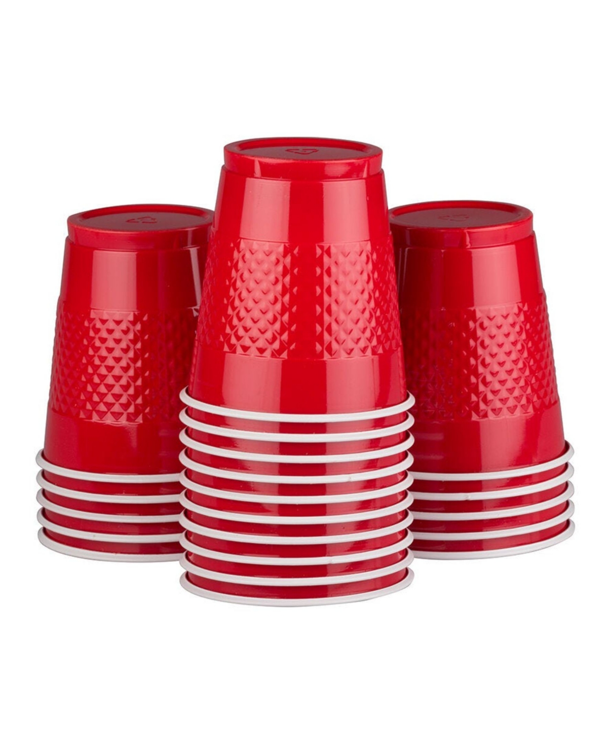 Jam Paper Plastic Party Cups In Red