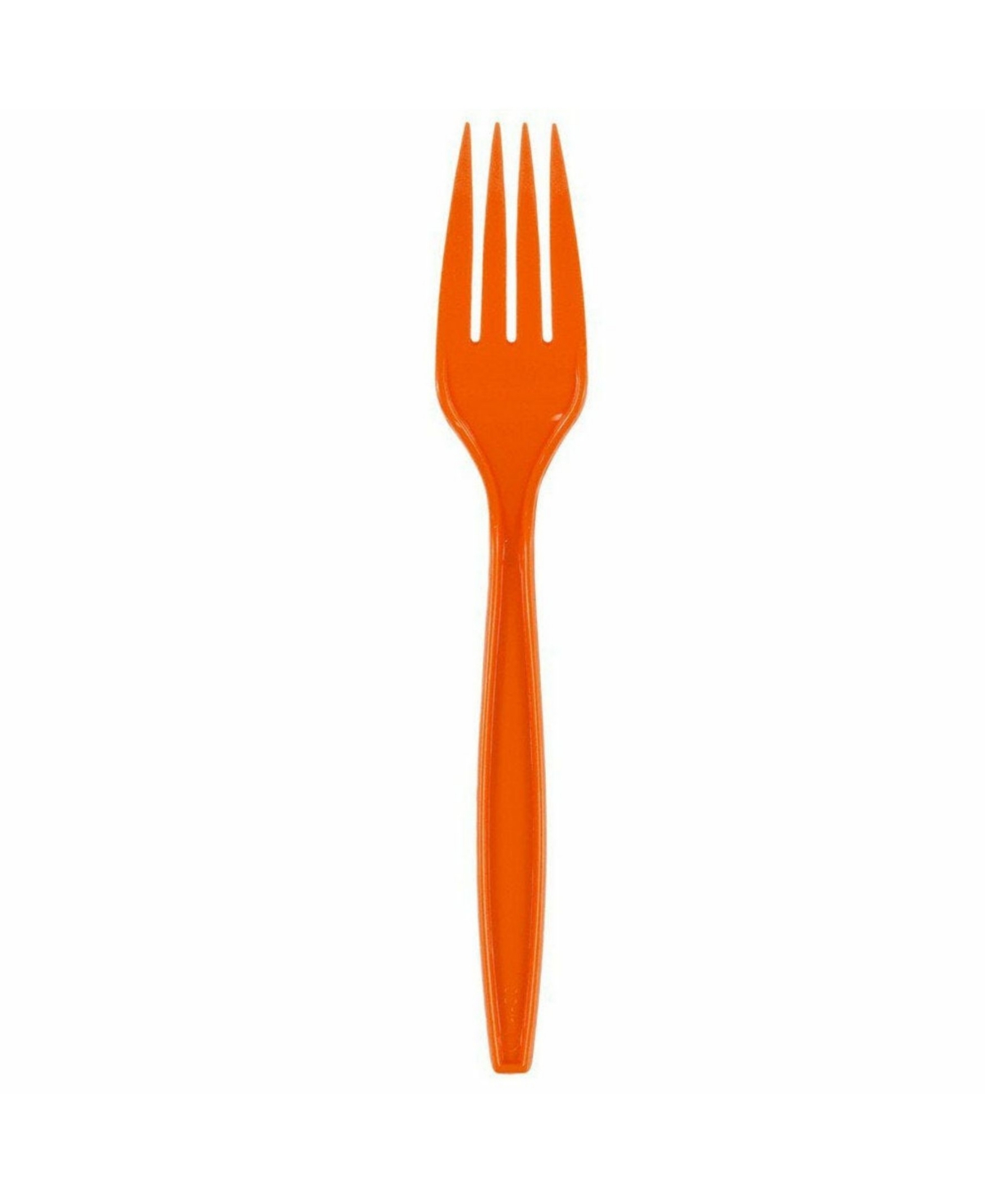 Shop Jam Paper Big Party Pack Of Premium Plastic Forks In Orange