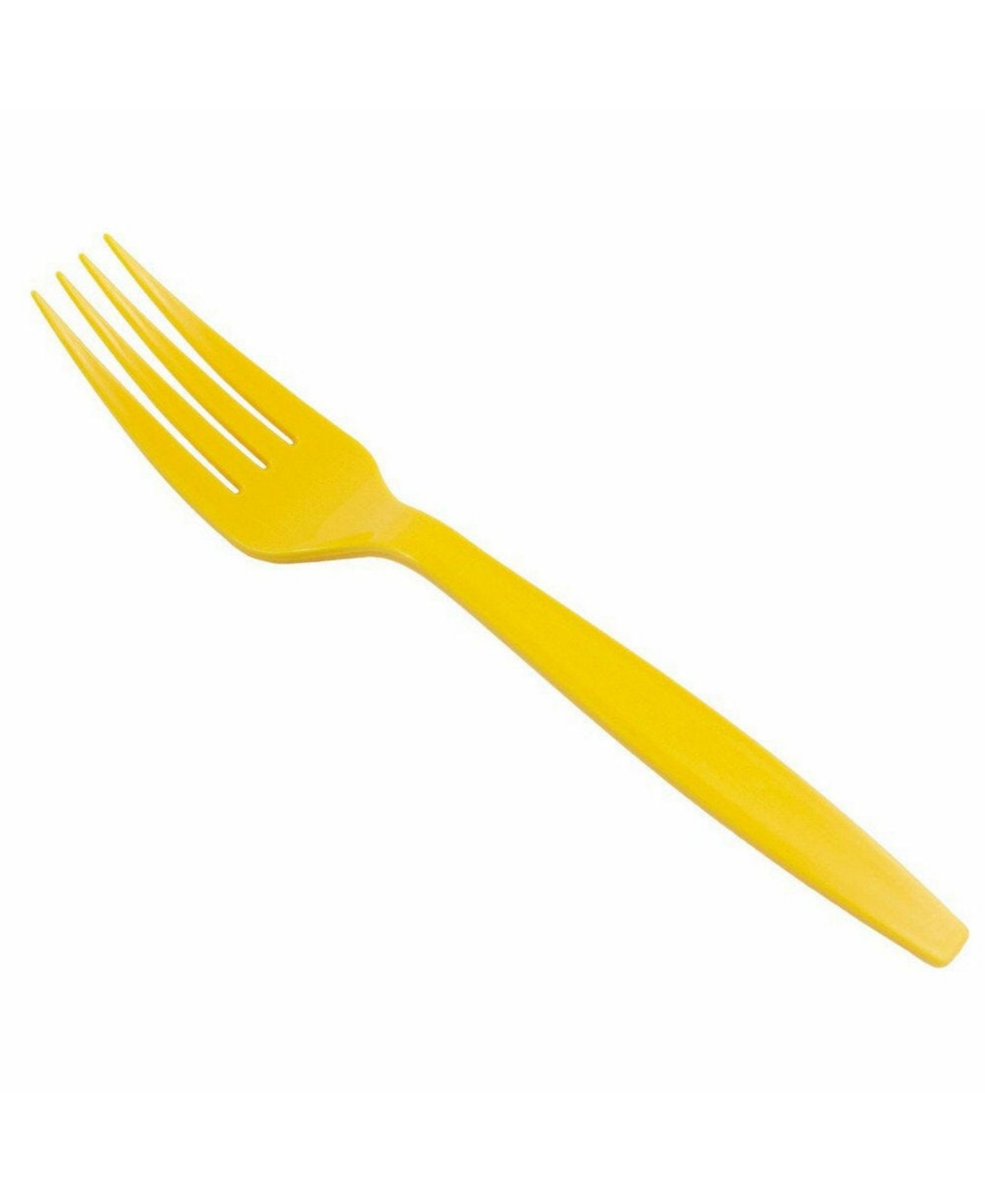 Shop Jam Paper Big Party Pack Of Premium Plastic Forks In Yellow