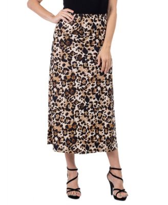 Women's Print Maxi Skirt