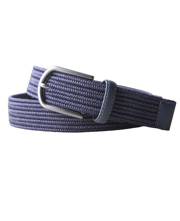 PX Clothing Men's Braided Stretch 3.5 CM Belt - Macy's
