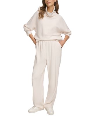 DKNY Women's Performance Trouser - Relaxed Fit Seychelles