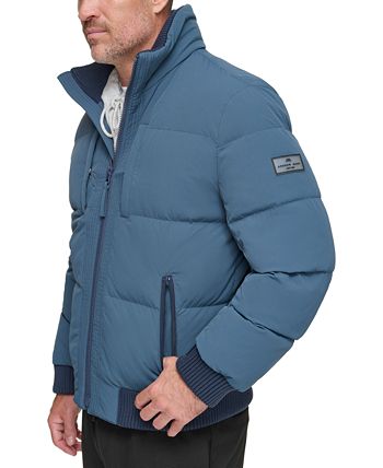 Marc New York Men s Sideling Stretch Crinkle Down Color Block