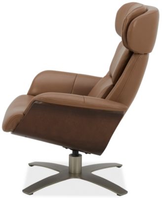 Janer Leather Swivel Chair