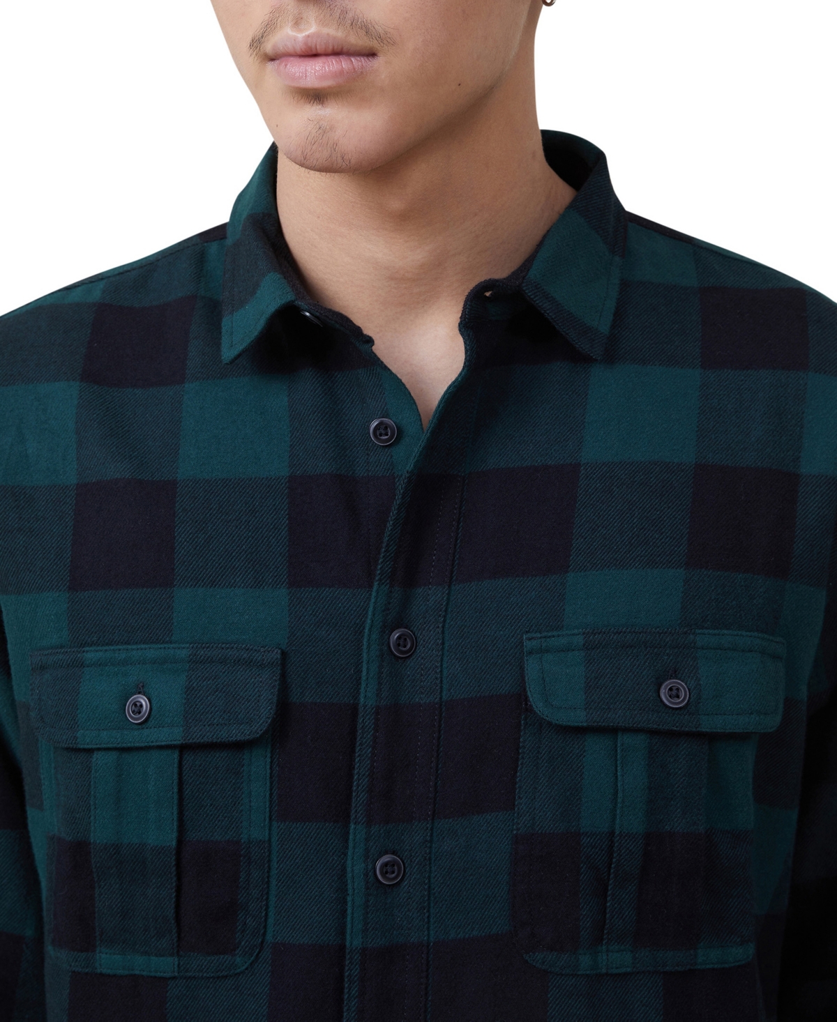 Cotton On Men's Greenpoint Long Sleeve Shirt
