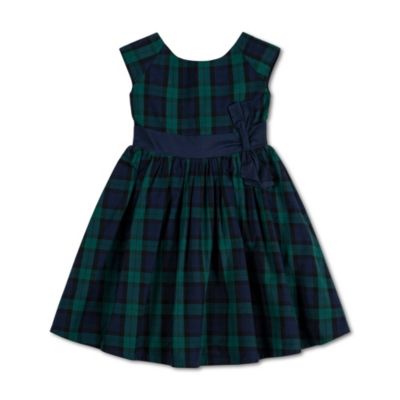 Little Girls Cap Sleeve Party Dress with Bow Sash, Toddler|Child