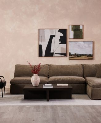 Folke 50" Oak Rectangle Coffee Table